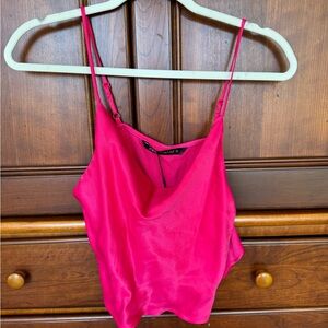 Zara Hot Pink Top